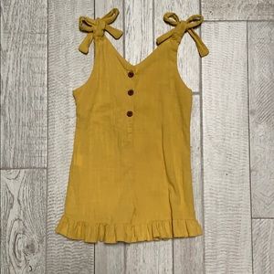 Bodoke  kids romper with ruffles